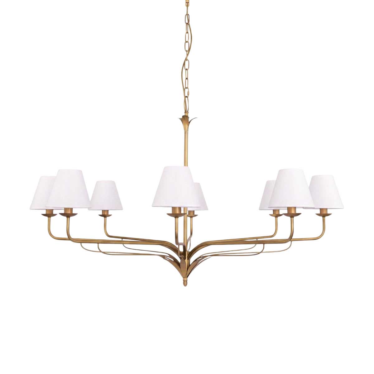 French Country Aurora 8 Light Chandelier